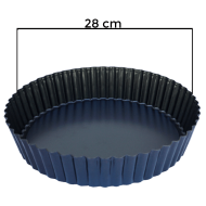Forma tarta rotunda antiaderenta cu baza detasabila 28 cm Adison